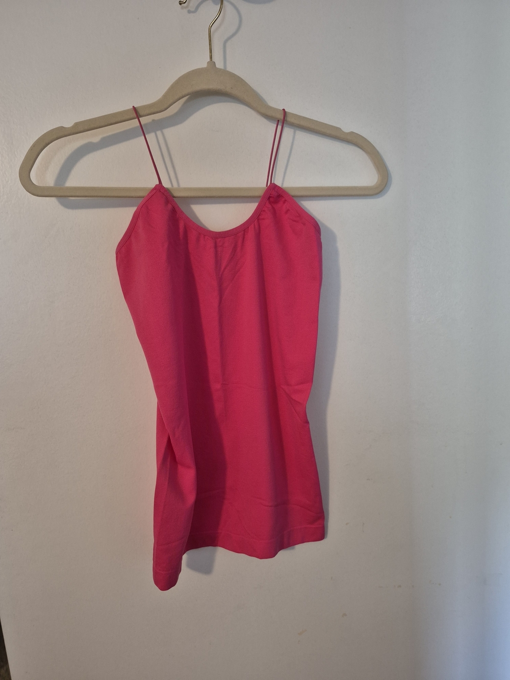 Chances R Bright Pink Spaghetti Strap Camisole